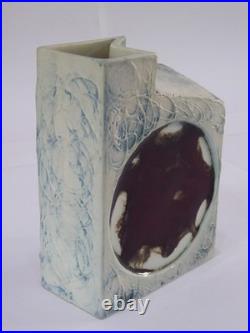 Carn Pottery Red Spot Vase John Beusmans Vintage Cornwall Studio Penzance