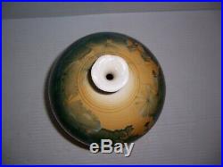 Ceramic Crystalline Glazed Pottery Vase Marked Sb 7 x 6