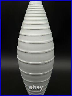 Ceramic Studio Crafted Spiral Vase