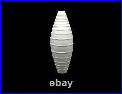 Ceramic Studio Crafted Spiral Vase