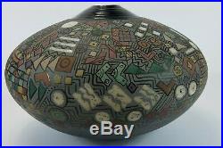 Ceramic Studio Pottery Modern Hand Crafted Deco Style Large Vase Signed Art