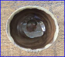 Chris Carter Studio Pottery Stoneware Pedestal Bowl with Textured Glaze Chris Carter Studio Pottery Stoneware Pedestal Bowl with Textured Glaze