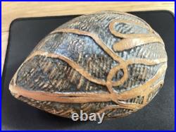 Christine & Geoff Cox Studio Pottery Dragon Egg | Studio Pottery Vase