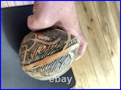 Christine & Geoff Cox Studio Pottery Dragon Egg | Studio Pottery Vase