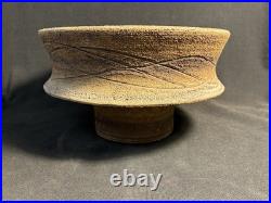 Clive Brooker brutalist bowl 20 cms diameter. Mid to Late century modern. Lovely Clive Brooker brutalist bowl 20 cms diameter. Mid to Late century modern. Lovely