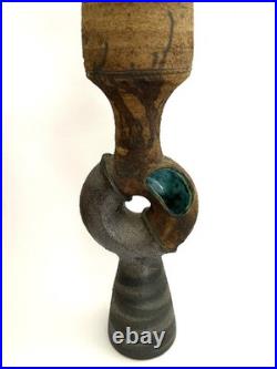 Clive Brooker brutalist sculpture 36cm tall