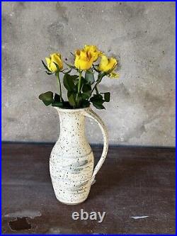 Clive C. Pearson Hartland Studio Pottery Jug Vase 23cm Tall