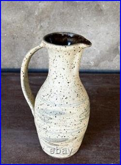 Clive C. Pearson Hartland Studio Pottery Jug Vase 23cm Tall