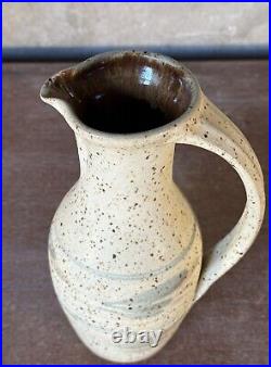 Clive C. Pearson Hartland Studio Pottery Jug Vase 23cm Tall