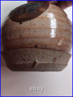 Colin Pearson studio pottery bud vase CP Mark