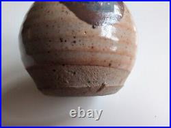 Colin Pearson studio pottery bud vase CP Mark