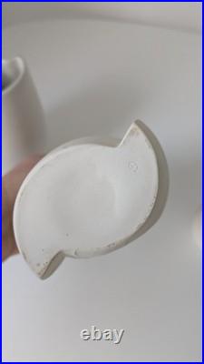 Collection 4 vintage studio pottery Elaine Dick'Space Scape' ceramics Scotland