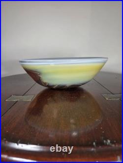 Contemporary British Studio Glass Multicoloured Landscape Design Dish