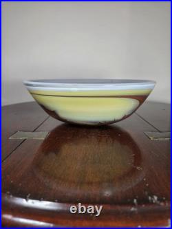 Contemporary British Studio Glass Multicoloured Landscape Design Dish