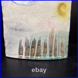 Craig Underhill studio Pottery vase H 28.5cm 21 cm D 13 cm Signed #2849