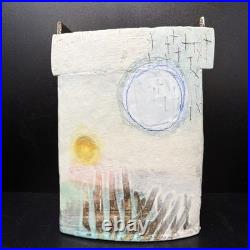 Craig Underhill studio Pottery vase H 28.5cm 21 cm D 13 cm Signed #2849