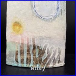Craig Underhill studio Pottery vase H 28.5cm 21 cm D 13 cm Signed #2849