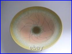 DAVID WHITE BRITISH STUDIO PORCELAIN POTTERY BOWL 15.5cm wide