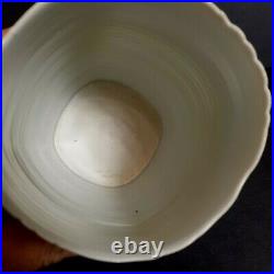 DAVID WHITE British Studio Pottery Crackled Glaze Porcelain Square Vase