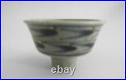 DEREK CLARKSON (1928-2013) miniature pottery bowl 5.5cm wide