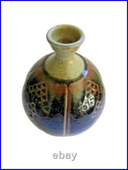 DEREK CLARKSON (1928-2013) studio pottery vase 16cm tall