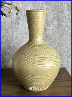 Danish Mid Century Modern Studio Pottery Vase Axel Bruel Impressed Mark REDUCED