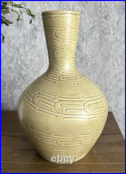 Danish Mid Century Modern Studio Pottery Vase Axel Bruel Impressed Mark REDUCED