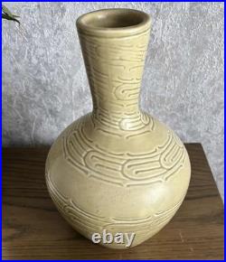 Danish Mid Century Modern Studio Pottery Vase Axel Bruel Impressed Mark REDUCED