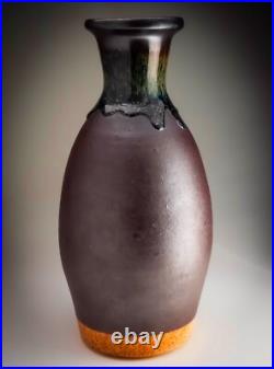 David Eeles Studio Pottery Vase DE Mark Early Work Shepherds Well Pottery Dorset David Eeles Studio Pottery Vase DE Mark Early Work Shepherds Well Pottery Dorset