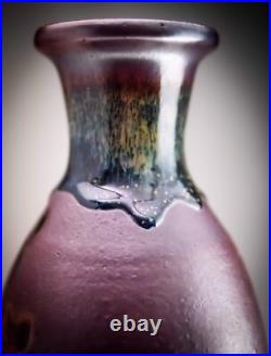 David Eeles Studio Pottery Vase DE Mark Early Work Shepherds Well Pottery Dorset David Eeles Studio Pottery Vase DE Mark Early Work Shepherds Well Pottery Dorset