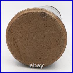 David Frith Studio Pottery Stoneware Cylindrical Vase 20th Century David Frith Studio Pottery Stoneware Cylindrical Vase 20th Century
