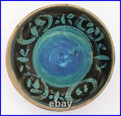 David Lane Abingdon Studio Pottery Stoneware Bowl 20th Century David Lane Abingdon Studio Pottery Stoneware Bowl 20th Century