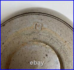 David Leach Lowerdown Studio Pottery Stoneware Bowl 24cm Diameter, Stamp
