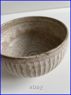 David Leach Miniature Fluted Studio Pottery Bowl. Fabulous