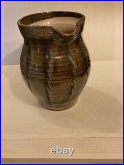 David Leach Pottery Jug With Personal DL Seal 15cm David Leach Pottery Jug With Personal DL Seal 15cm