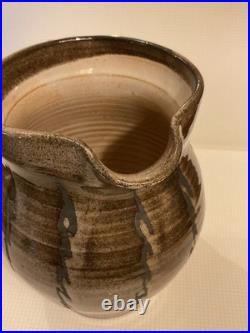 David Leach Pottery Jug With Personal DL Seal 15cm