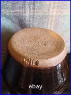 David Leach Tenmoku Studio Pottery Jug DL Personal Seal Lowerdown Pottery