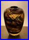 David_Walker_Studio_Glass_vase_In_Amber_and_Russet_Scarce_signed_piece_01_bxhh