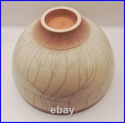 David White British Studio Porcelain Pottery Bowl, 20cm Diameter