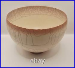 David White British Studio Porcelain Pottery Bowl, 20cm Diameter