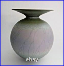 David White British Studio Porcelain Pottery Vase