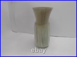 David White Studio Pottery Vase Impressed Mark to Base 6.5 Tall