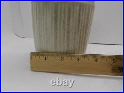 David White Studio Pottery Vase Impressed Mark to Base 6.5 Tall