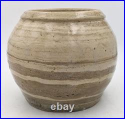 Denise / Henry Wren Oxshott Collection Heavy Studio Pottery Vase 20th Century