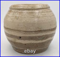 Denise / Henry Wren Oxshott Collection Heavy Studio Pottery Vase 20th Century
