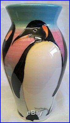 Dennis Chinaworks Studio Penguin Vase Sally Tuffin China Works Bird Design