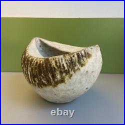 Dennis Lucas Hastings Studio Pottery Unusual. Unique Sculptural Bowl Lovely