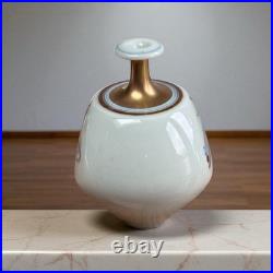 Derek Clarkson Studio Pottery Bottle Vase Sang-de-Bouef Glaze, 1990 Derek Clarkson Studio Pottery Bottle Vase Sang-de-Bouef Glaze, 1990