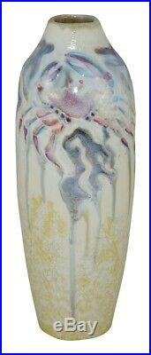 Door Pottery Crystalline Crab Vase (Kriegh)