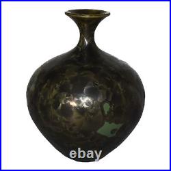 Dover North Carolina 2008 Studio Hand Made Pottery Crystalline Ceramic Vase